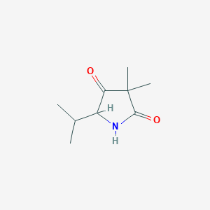 3,3-Dimethyl-5-isopropylpyrrolidine-2,4-dione