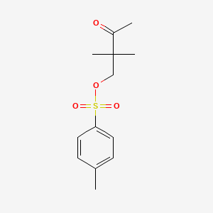 2,2-Dimethyl-3-oxobutyl 4-methylbenzene-1-sulfonate