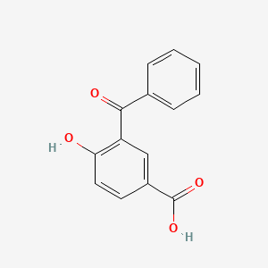 3-Benzoyl-4-hydroxybenzoic acid