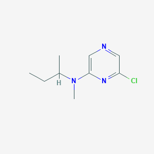 6-chloro-N-methyl-N-(1-methylpropyl)pyrazin-2-amine