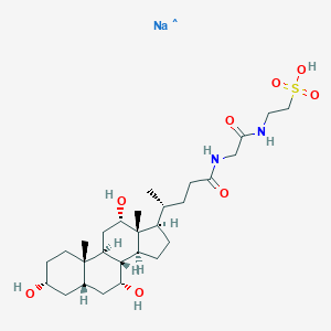 molecular formula C28H47N2NaO8S B084919 牛磺胆酸钠 CAS No. 11006-55-6