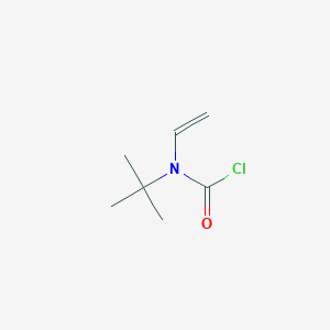 molecular formula C7H12ClNO B8491917 tert-Butyl(ethenyl)carbamyl chloride CAS No. 28705-47-7