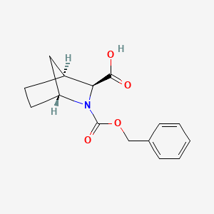 (1R,3S,4S)-2-[(Benzyloxy)carbonyl]-2-azabicyclo[2.2.1]heptane-3-carboxylic acid