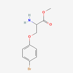 molecular formula C10H12BrNO3 B8492131 methyl 2-amino-3-(4-bromophenoxy)propanoate 