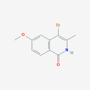 4-bromo-6-methoxy-3-methyl-2H-isoquinolin-1-one