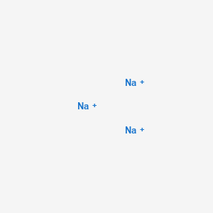 molecular formula Na3+3 B8492382 Trisodium 