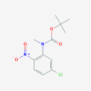 tert-butyl N-(5-chloro-2-nitrophenyl)-N-methylcarbamate