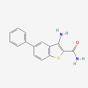 Benzo[b]thiophene-2-carboxamide,3-amino-5-phenyl-