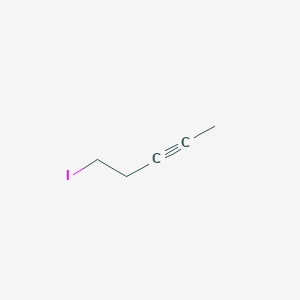 molecular formula C5H7I B8492728 1-Iodo-3-pentyne 