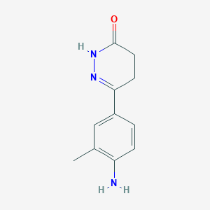 6-(4-Amino-3-methylphenyl)-4,5-dihydropyridazin-3(2H)-one