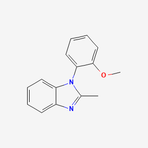 molecular formula C15H14N2O B8492883 1-(2-Methoxy-phenyl)-2-methyl-1H-benzoimidazole 