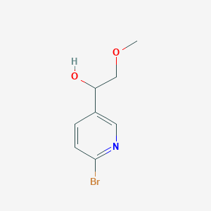 1-(6-Bromopyridin-3-yl)-2-methoxyethanol