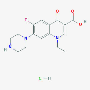 molecular formula C16H19ClFN3O3 B008493 Norfloxacin hydrochloride CAS No. 104142-93-0