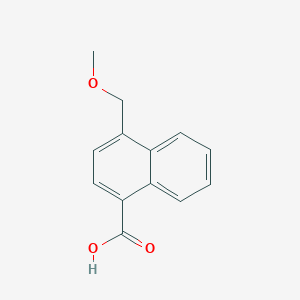 molecular formula C13H12O3 B8493026 4-Methoxymethyl-1-naphthoic acid 