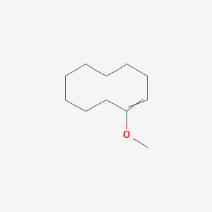 molecular formula C11H20O B8493071 1-Methoxycyclodecene CAS No. 13659-75-1