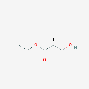 molecular formula C6H12O3 B8493144 Ethyl (2R)-3-hydroxy-2-methylpropanoate CAS No. 87884-36-4