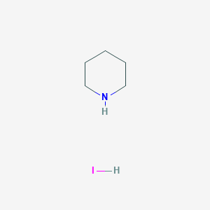 molecular formula C5H12IN B8493307 piperidinium iodide CAS No. 21701-42-8