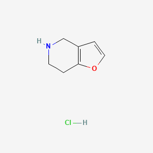 4,5,6,7-Tetrahydrofuro[3,2-c]pyridine hydrochloride