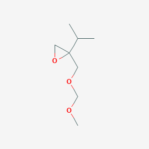 2-Isopropyl-2-methoxymethoxymethyloxirane