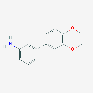 3-(2,3-Dihydro-benzo[1,4]dioxin-6-yl)-phenylamine
