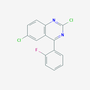 2,6-Dichloro-4-(2-fluorophenyl)quinazoline