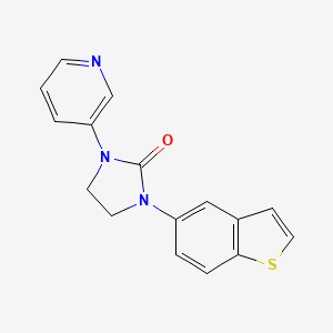 2-Imidazolidinone,1-benzo[b]thien-5-yl-3-(3-pyridinyl)-
