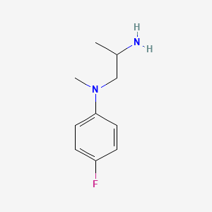 2-(4-fluoro-N-methylanilino)-1-methylethylamine