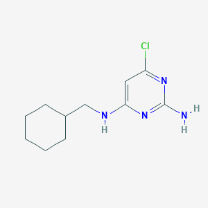 6-Chloro-N4-(cyclohexylmethyl)-2,4-pyrimidinediamine