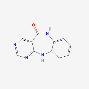 5,6-Dihydropyrimido[4,5-b][1,5]benzodiazepin-5-one