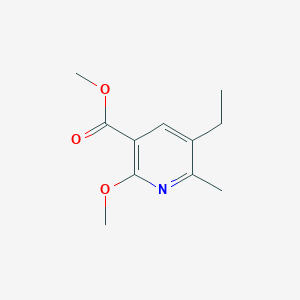 Methyl 2-methoxy-5-ethyl-6-methylnicotinate