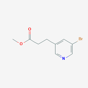 3-(5-Bromo-pyridin-3-yl)-propionic acid methyl ester