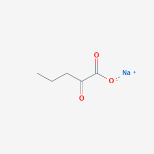 molecular formula C5H7NaO3 B084938 Sodium 2-oxopentanoate CAS No. 13022-83-8