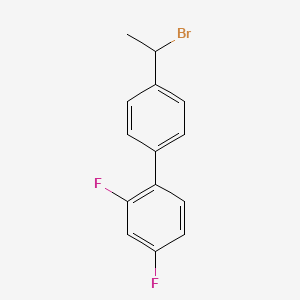 4'-(1-Bromoethyl)-2,4-difluoro-1,1'-biphenyl