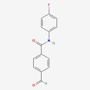 N-(4-Fluorophenyl)-4-formylbenzamide