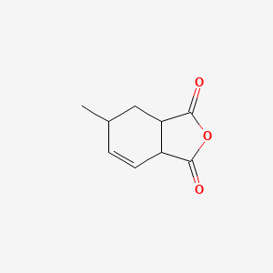 molecular formula C9H10O3 B8493819 Tetrahydro-4-methylphthalic anhydride CAS No. 23939-55-1