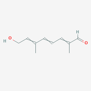 8-Hydroxy-2,6-dimethylocta-2,4,6-trienal