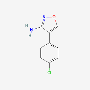 4-(4-Chlorophenyl)isoxazol-3-amine