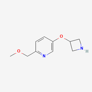 5-(Azetidin-3-yloxy)-2-(methoxymethyl)pyridine