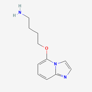 5-[4-(Amino)butoxy]imidazo[1,2-a]pyridine