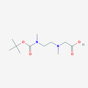 {[2-(Tert-butoxycarbonyl-methyl-amino)-ethyl]-methyl-amino}-acetic acid