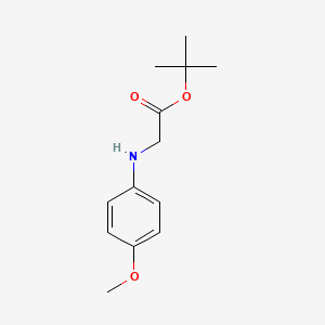 t-butyl-N-(4-methoxyphenyl)glycinate