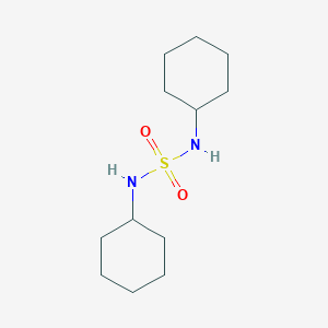 molecular formula C12H24N2O2S B084940 N,N'-二环己基磺酰胺 CAS No. 14041-87-3
