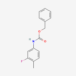 (3-Fluoro-4-methyl-phenyl)-carbamic acid benzyl ester