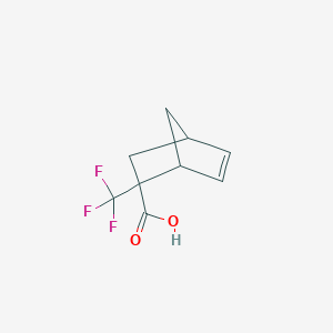 2-Trifluoromethylbicyclo[2,2,1]hepta-5-ene-2-carboxylic acid