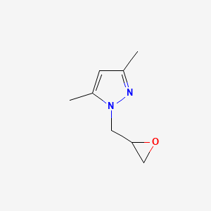 3,5-dimethyl-1-oxiranylmethyl-1H-pyrazole