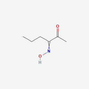 molecular formula C6H11NO2 B8494187 3-Oximino-2-hexanone 