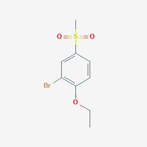2-Bromo-1-ethoxy-4-(methylsulfonyl)benzene