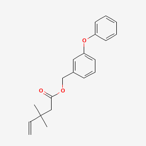 (3-Phenoxyphenyl)methyl 3,3-dimethylpent-4-enoate