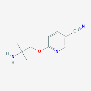 6-(2-Amino-2-methyl-propoxy)-nicotinonitrile