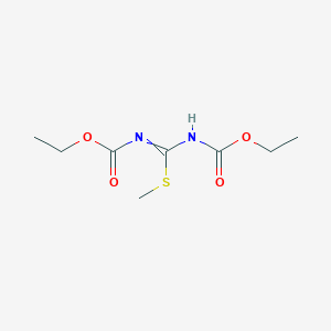 1,3-bis-ethoxycarbonyl-S-methyl isothiourea